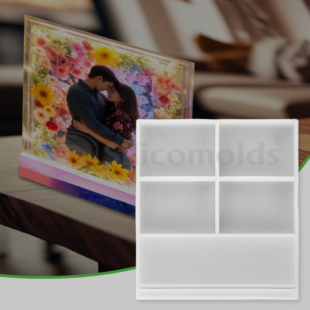 SILICOMOLDS - PHOTO FRAME STAND MOLD - URP173-RM